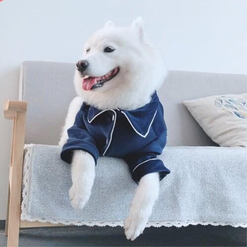 Pets Big Dogs Fashion Clothes Nightdress For Husky Samoyed Labrador