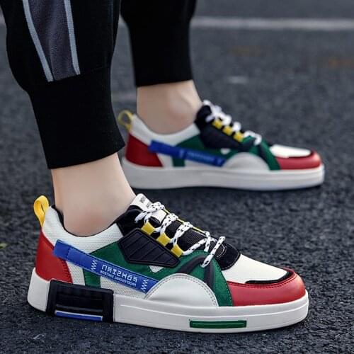 Autumn 2020 new mens shoes breathable sports casual shoes Korean fashion versatile youth board shoes