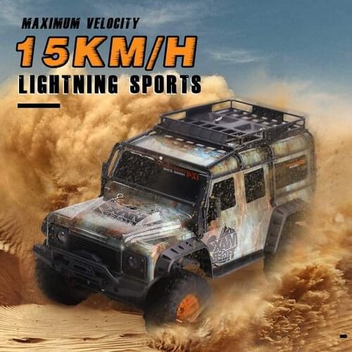 New RC Car 15Km/H 2.4G 4WD High Speed Off-road Crawler RTR RC Vehicle Toys RC Distance 100m Remote Control Toys For Children