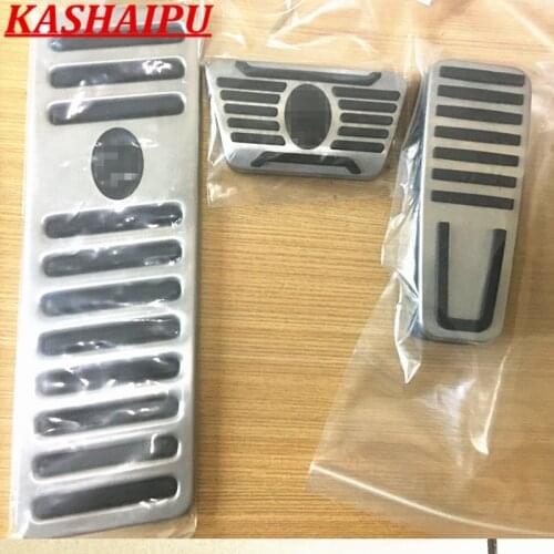 Fits For Maserati Ghibli Levante Quattroporte Footrest/Gas/Brake Pedals 2014-2021 Stainless Steel Pedal Pad Cover Hot Sale LHD