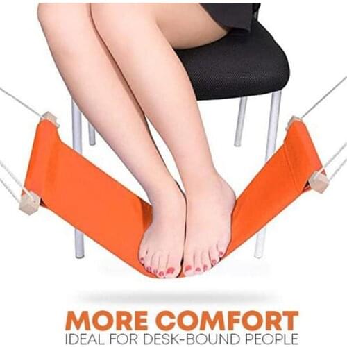 Foot Rest Stand Office Desk Adjustable Mini Feet Hammock For Home Office Dormitory Portable Foot Hammock Mini Feet Rest