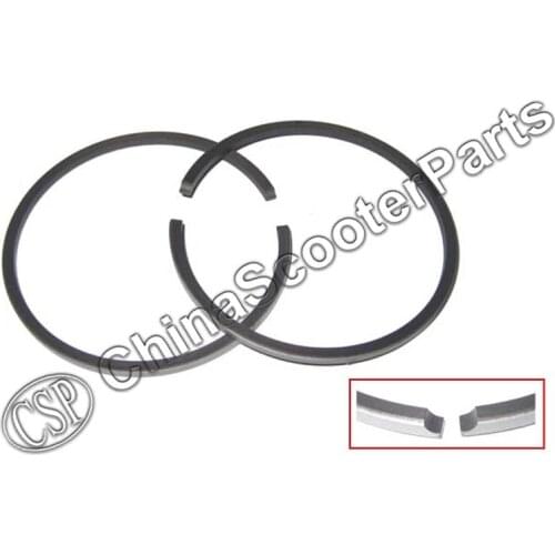 52MM Piston Ring 100cc Minarelli Jog 1P52QMGJonway Jmstar Yiying Wangye Baotian Sunny Keeway Roketa Scooter Parts