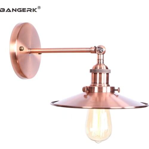 Industrial Antique LED Wall Lamp Loft Decor Iron Adjust Edison Wall Lights Sconce Bedside Home Lighting Fixtures Luminaire