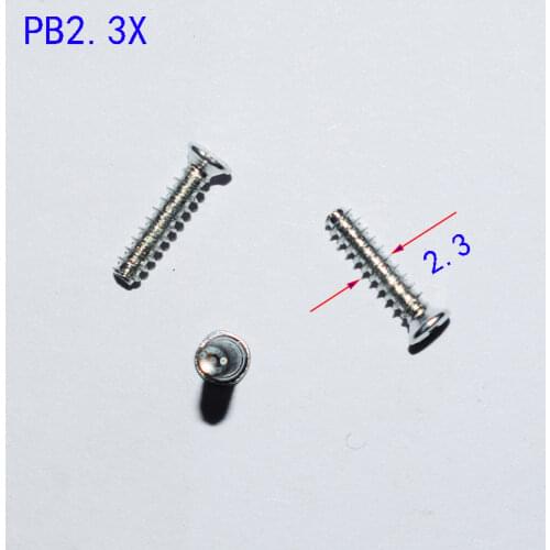 100pcs M2.3*4/6/7/10/12mm Micro Phillips Self-Tapping Screws Cut tail Electronic Small Screws diy toys accessories/technology
