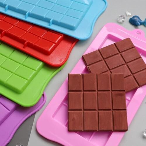 Silicone Chocolate Block Mold Silicone Baking DIY Mold High temperature resistant and easy to wash