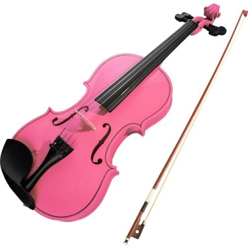 Violin 4/4 Maple Wood Material & violin bowGig Bag Solid Wood Bow violins for beginners Musical instrument String Instrument