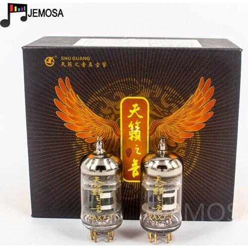SHUGUANG 12AX7 Vacuum Tube 12AX7-T Replace 12AX7 ECC83 6N4 7025 12AX7B Electron Tube HIFI Audio Vacuum Tube Amplifier
