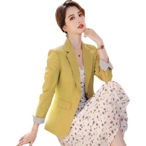 Spring Summer Half Sleeve Formal Blazers Jackets Coat Women Business Work Wear OL Professsional Outwear Tops Blaser Clothes