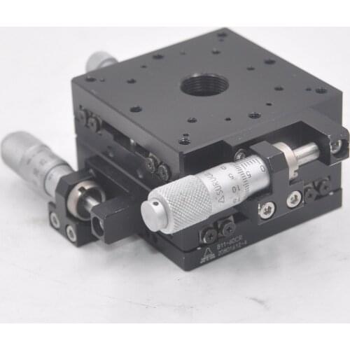 XY-axis Suruga Seiki B11-60C Misumi XPG60 manual optical high-precision displacement sliding table table specifications 60*60mm