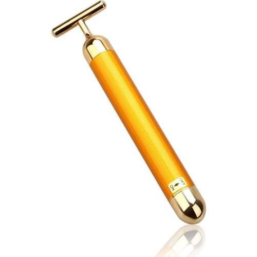 Japanese Beauty Instrument 24K Golden Beauty Bar Face Massager Body Shaping Tools Anti Wrinkles Face Lift Tools Massage Machine