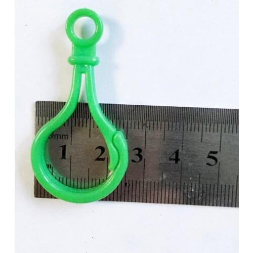 Lot Mixed 10x Colorful Plastic Buckles Lobster Clasps Clips Jewelry DIY 5cm