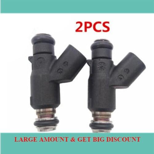 2 pcs 3 Holes 27625-06 27654-06 Fuel Injector For Davidson Motorcycle 25 Degree 2006 and later