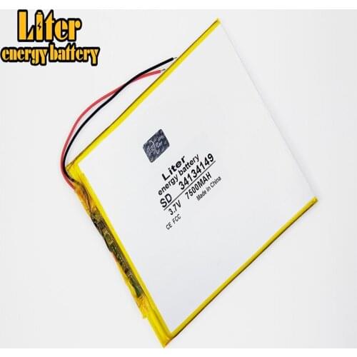 34134149 3.7V 7500MAH 35135150 PLIB polymer lithium ion Li-ion battery for 9inch 10.1inch Large general-purpose tablet computers
