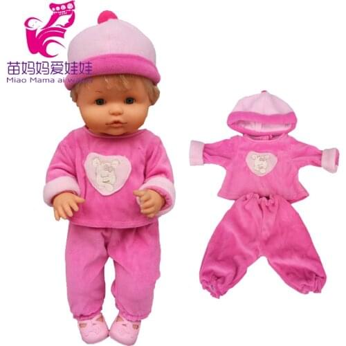 38cm Baby Doll Clothes Pants for 40 Cm Nenuco Outfits Ropa Y Su Hermanita Doll Suit Accessories