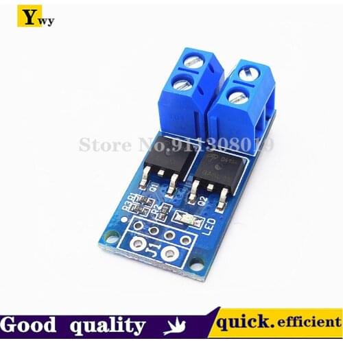 5PCS/LOT 15A 400W MOS FET Trigger Switch Drive Module DC 5V-36V PWM Regulator Control Panel Motor control board