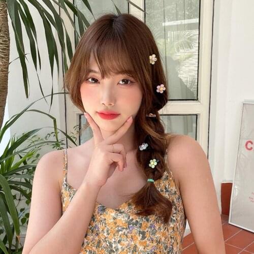 8PCS 2021 Women Letter Hair Claw Gorgeous Small Hair Clips Hairpins Girl Headdress Ornament Styling Tools Hair Accessories