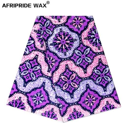 African ankara print fabric wholesale 100% good cotton real wax brocade fabric for clothing one pattern 4 colors A18F0681