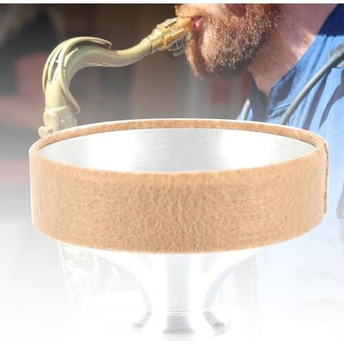 Treble Alto Tenor Saxophone Mute Aluminum Silencer Music Instrument Accessory Wind Instrument Accessories For Alto Sax