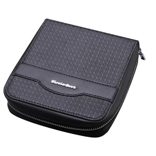 Car CD Bag Portable 24 CD Disc Storage Case Bag Heavy Duty CD/DVD Wallet for Car, Home, Office and Travel