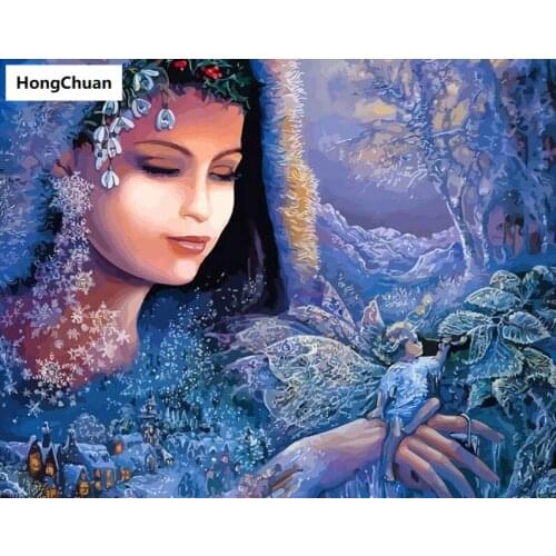 Fast delivery 5D DIY square/round diamond painting "beautiful woman mural" mosaic diamond cross stitch home decoration art gift