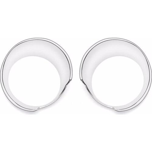 ABS Chrome Finish Headlight Decoration Cover Trim for Jeep Renegade 2015 2016 2017