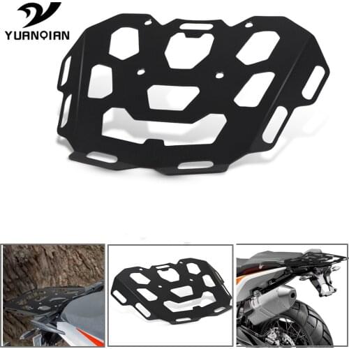 For 790 ADVENTURE /S/R 790 ADV 2018 -2020 Motorcycle Trunk Seat Rear Box Tail Shelf Metal Luggage Rack Kit Seat Extension