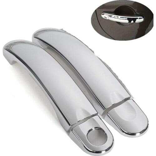 FUNDUOO For VW Beetle / VW Bjalla 1998 - 2001 2002 2003 2004 2005 2006 2007 2008 2009 2010 2011 Chrome Door Handle Cover Trim