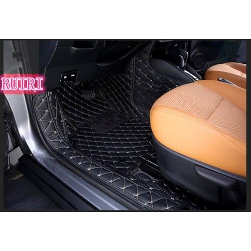 Good quality rugs! Full set car floor mats for Nissan Kicks 2019-2017 non-slip waterproof carpets for Kicks 2018,Free shipping