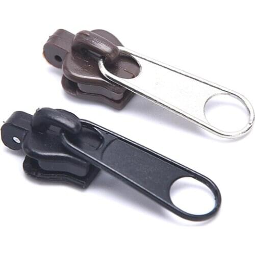 6PCS Instant Fix Zipper Repair Kit Replacement Zip Slider Teeth Rescue New Design Zippers For Sewing Clothes 2S +2M+2L