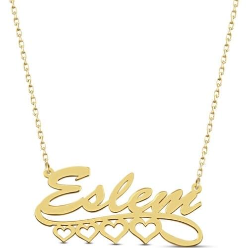 Sterling silver Heart Is Necklace DN130