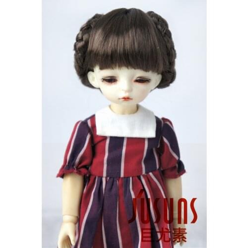 JD156 1/6 1/4 1/3 Fashion BJD Doll Wigs Ballet Cute Size 6-7inch 7-8 inch 8-9 inch BJD Synthetic Mohair Fashion Doll Wigs