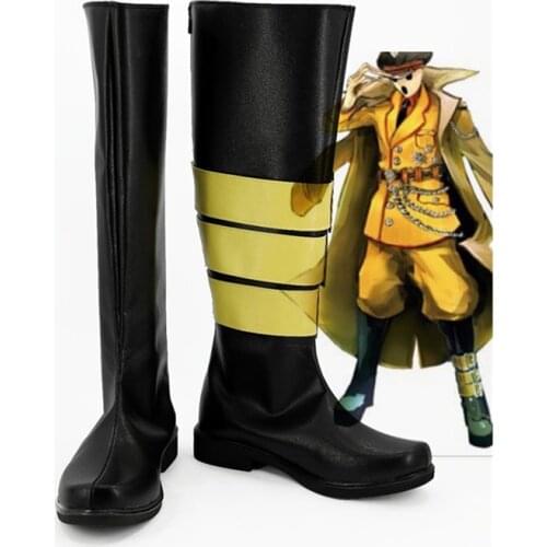 Anime Overlord Pandoras actor Cosplay Shoes Boots For Halloween Christmas Carnival For Men Women
