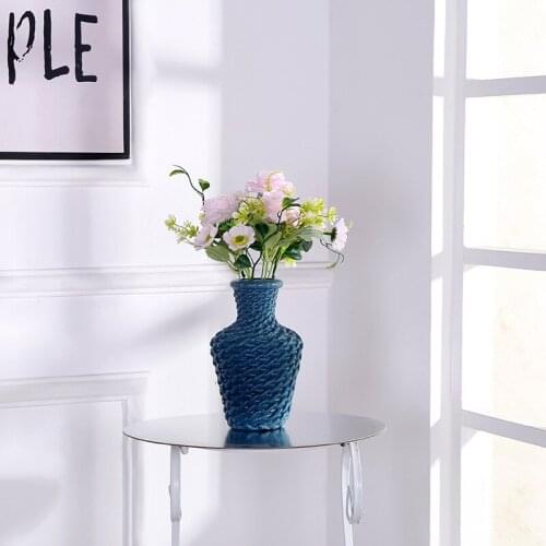 Northern European-Style Plastic Vase Home Flower Living Room Modern Creative Simple Small Fresh Home Decorations Ornaments