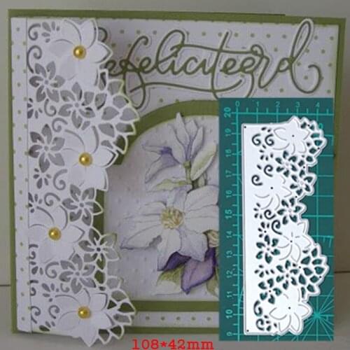 Hollow Flower Lace Frame Metal Cutting Dies For Stamps Scrapbooking Stencils DIY Paper Album Cards Decor Embossing 2020 New