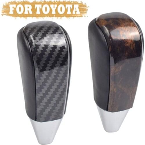 Automatic Car Gearbox Handles Gear Shift Knob Stick Lever Head for Toyota Land Cruiser 200 FJ20 2008-2017 Car Styling