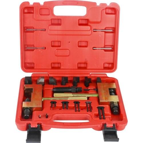 24pcs Engine Timing Chain Removal Installer CHAIN BREAKER For Mercedes Benz Riveting Tool M271 M272 M273 Camshaft Chain Puller