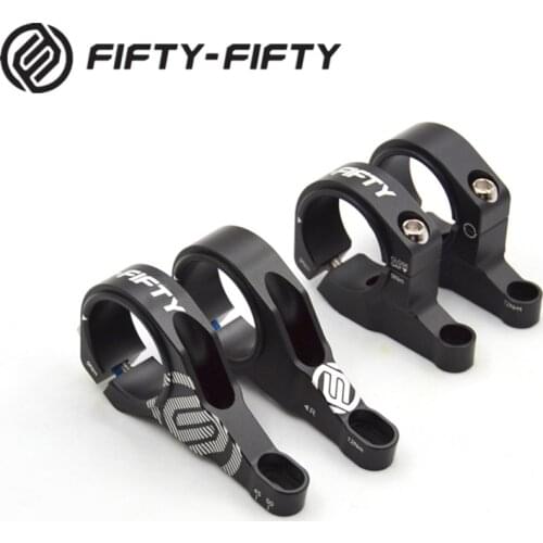FIFTY-FIFTY Two-piece MTB Bike Stem CNC Aluminum Alloy Lock Stem DownHill Mountain Road Bicycle Parts Cycling Accessories