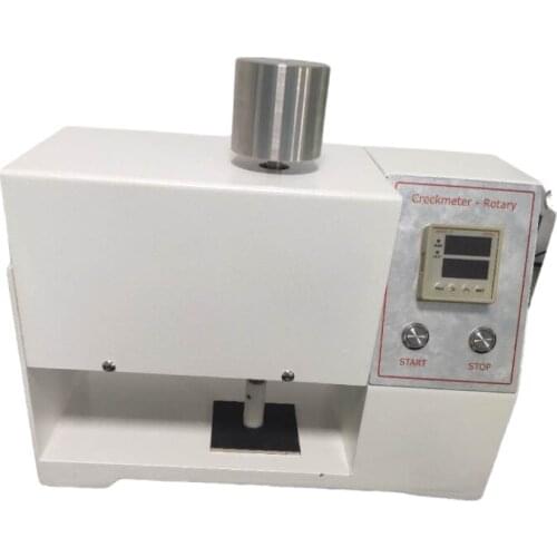 Meltblown cloth wet and dry friction tester electric rotary friction tester AATCC electronic friction color fastness tester