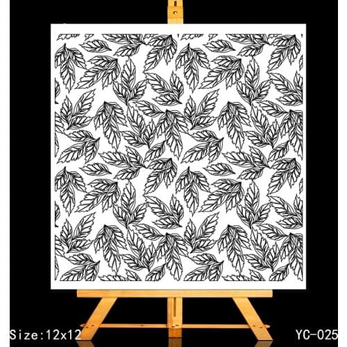 ZhuoAng Tree leaves Clear Stamps/Card Making Holiday decorations For scrapbooking Transparent stamps 10*15cm