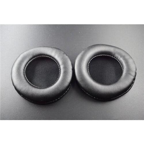 1Pair black Leather headphones earpads cushioned Ear pads for hdj1000 hdj2000 hdj1500 headphones