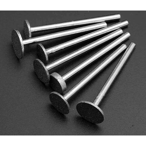 10pcs/lot T Brazed Diamond Burrs For Stone, Concrete, Ceramic, Diamond Mill, Diamond Grinding Heads