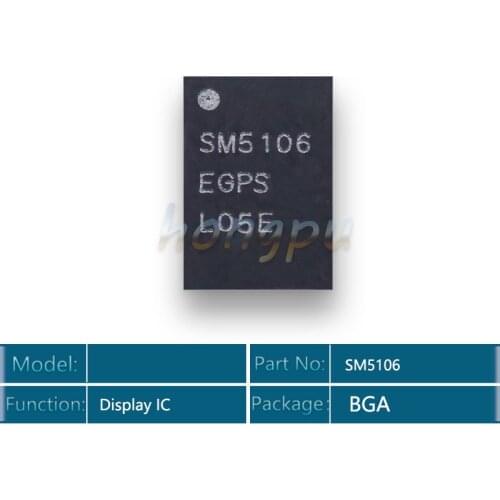 2pcs/lot Display / LCD IC Chip SM5106