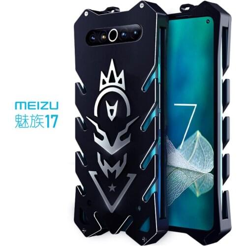 Aluminum Armor Thor Case For Meizu 17 Pro 16s Pro 16Xs 16th Meizu Note 9 Case Cover The Flash Iron Man Phone Shell Skin Bag