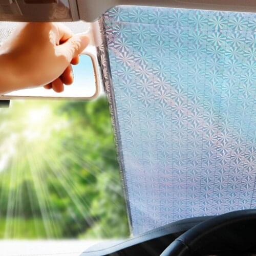 Car Universal Automatic Retractable Curtain 40X60 Cm Car Sunshade Curtain Rear Side Window Front Back Windshield Sun Block Cover