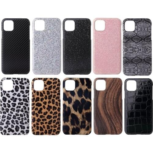 Cover for Iphone 11 12 Pro Max 7 8 Plus X XR XS Max Case Protector Luxury Leather Snake Leopard Print