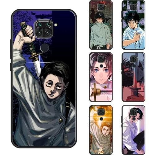 Yuta Okkotsu Jujutsu Kaisen Anime Case For Xiaomi Redmi Note 10 Pro Note 8 9S 8T Note 9 Pro Coque For Redmi 9T 9C 9A 7A 8A