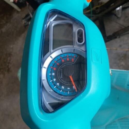 Motorcycle LCD Digital Odometer 6-Color Backlight Motorcycle Speedometer for GY6 Yamaha JOG 100CC