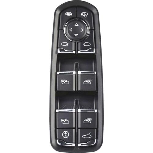 Main driving Power Window Switch Buttom 7PP959858A E 7PP959858 For Porsche Macan 2015 -2018 Panamera 2011-2015 Cayenne 2011-2014