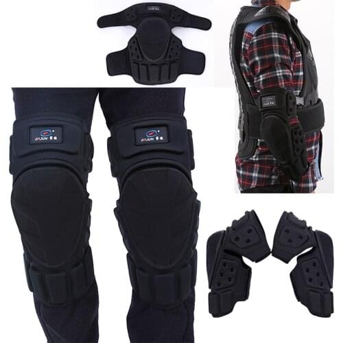 JIAJUN Motorcycle Knee Pads Joelheira Motocross Knee Protector Guard MTB Ski Protective Kneepad Moto Knee Brace Support Gear
