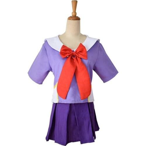 Anime 2nd Mirai Nikki Gasai Yuno Lolita Sailor Cosplay Costume Loli Bow Short Skirt For Women